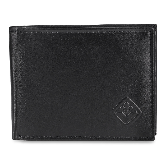FIORENTINA BLACK LEATHER WALLET